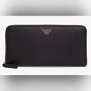 NIB Emporio Armani Zip Around Wallet